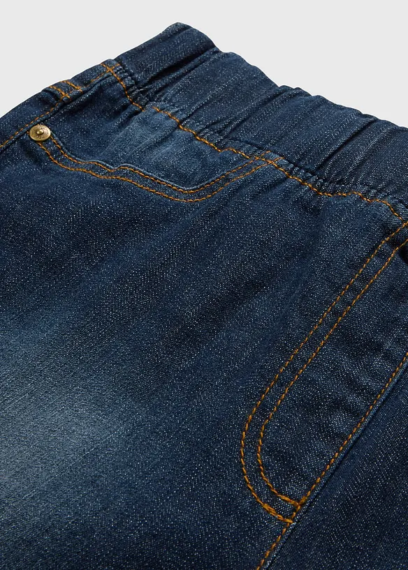 Slim Fit-jeans, Mid Waist, bomull, bonprix