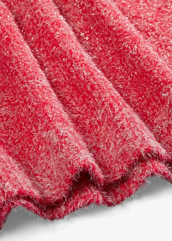 Lang genser med lurex, bonprix