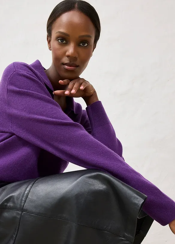 Kasjmirgenser med Good Cashmere Standard®-andel, bonprix