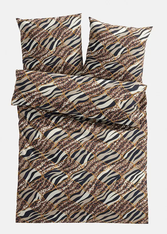 Sengesett med animal print, bonprix