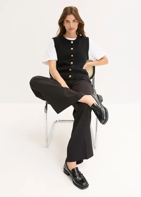 Strikket vest, bonprix