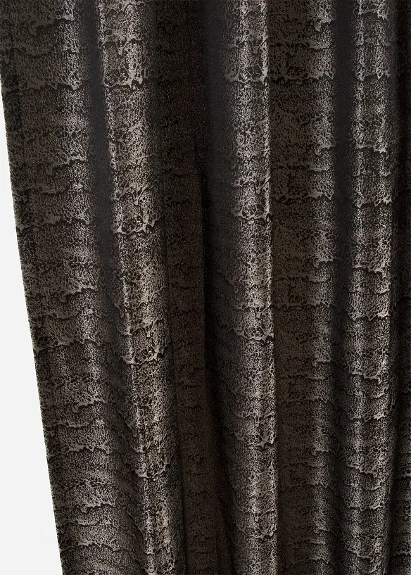 Jacquard-gardin med grafisk mønster (1-pack), bonprix