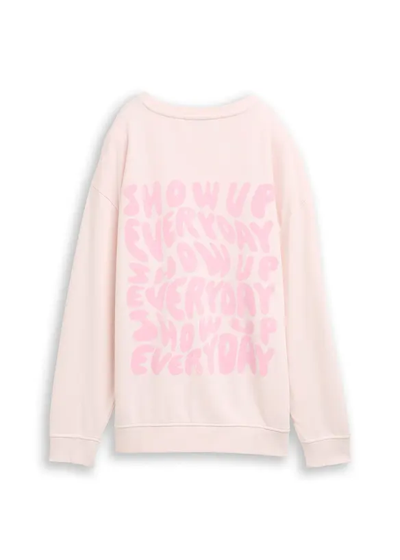 Oversized sweatshirt fra Tom Tailor, Tom Tailor