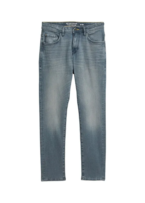 Jeans i denim med stretch fra Tom Tailor, Slim Fit, Tom Tailor