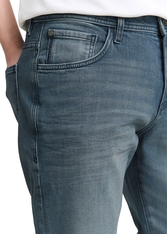 Jeans i denim med stretch fra Tom Tailor, Slim Fit, Tom Tailor