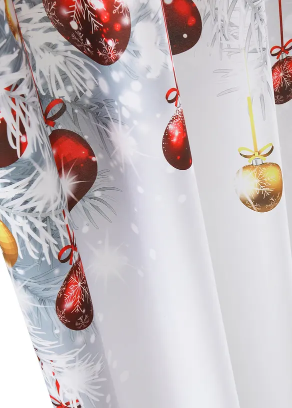 Gardin med juleprint (1 stk.), bonprix