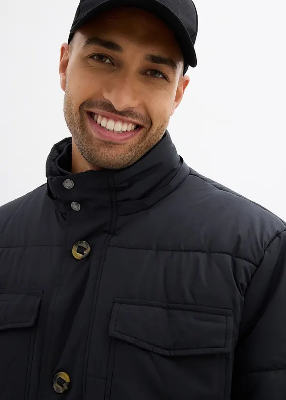 Parkas med avtakbar hette, bonprix