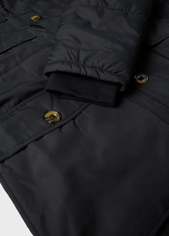 Parkas med avtakbar hette, bonprix