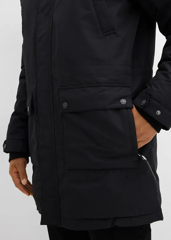 Essential hybrid termo-parkas med resirkulert dun, innvendig vattering, bonprix