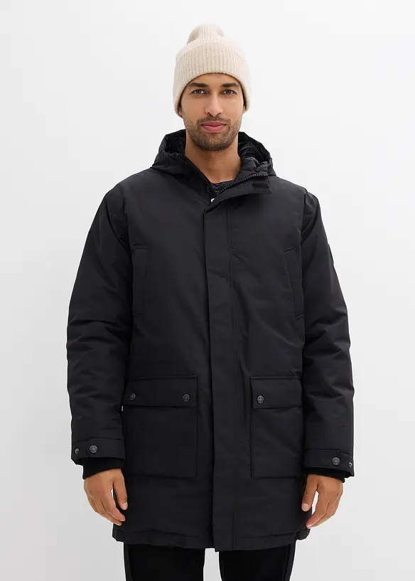 Essential hybrid termo-parkas med resirkulert dun, innvendig vattering, bonprix