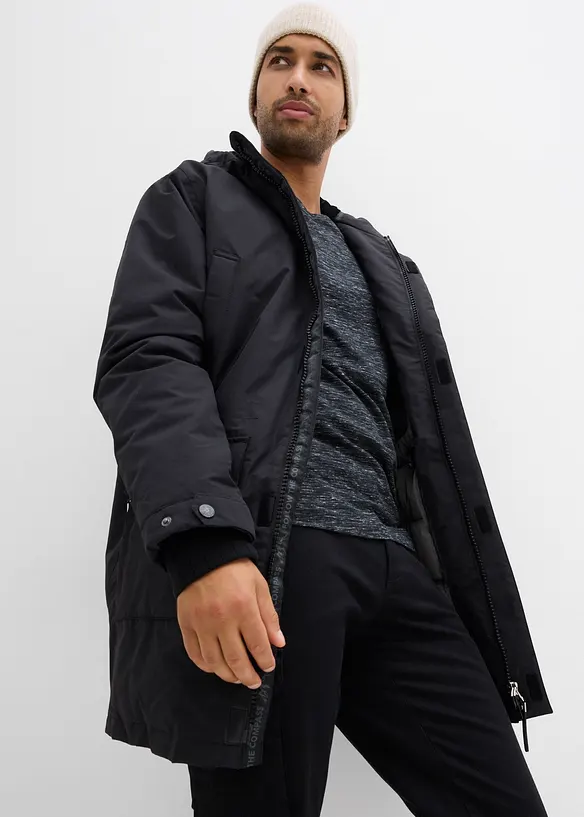 Essential hybrid termo-parkas med resirkulert dun, innvendig vattering, bonprix