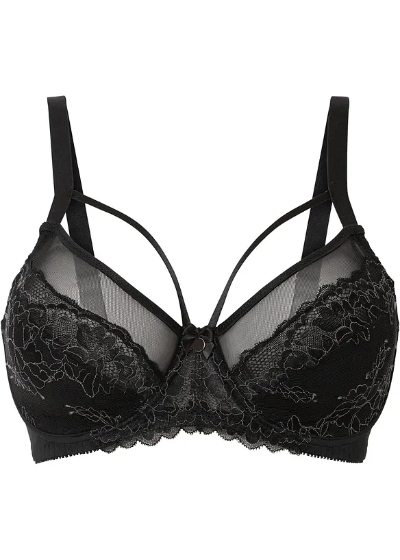 Minimizer-BH med delikate blonder, bonprix