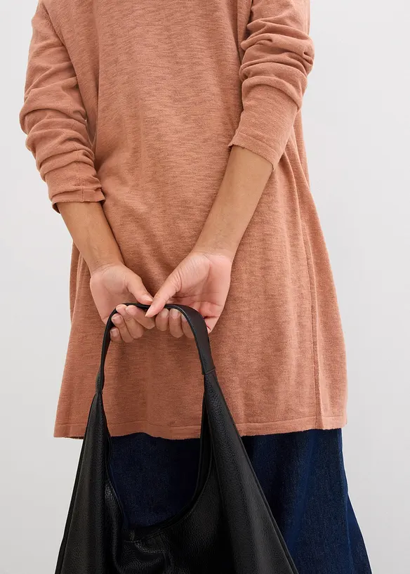 Lang, åpen cardigan, bonprix