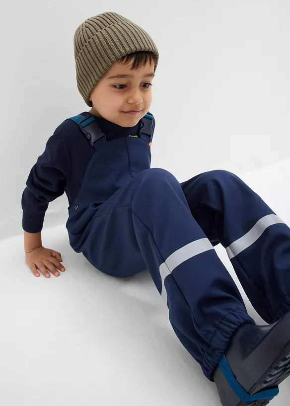 Vannavstøtende, varmende softshell-regnbukse, bonprix