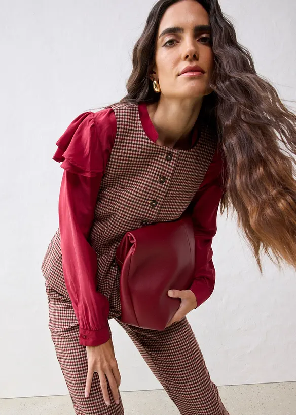Vest med ull, bonprix