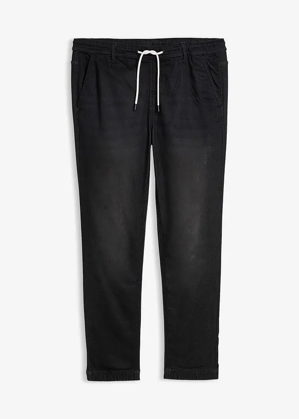 Regular Fit slip on-sweatjeans, Straight, bonprix