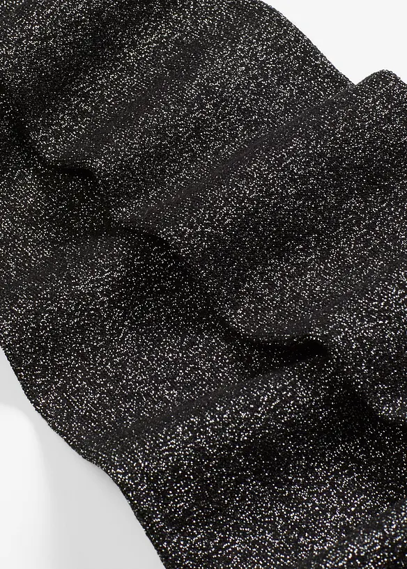 Overknee-strømper med lurex og økologisk bomull, bonprix