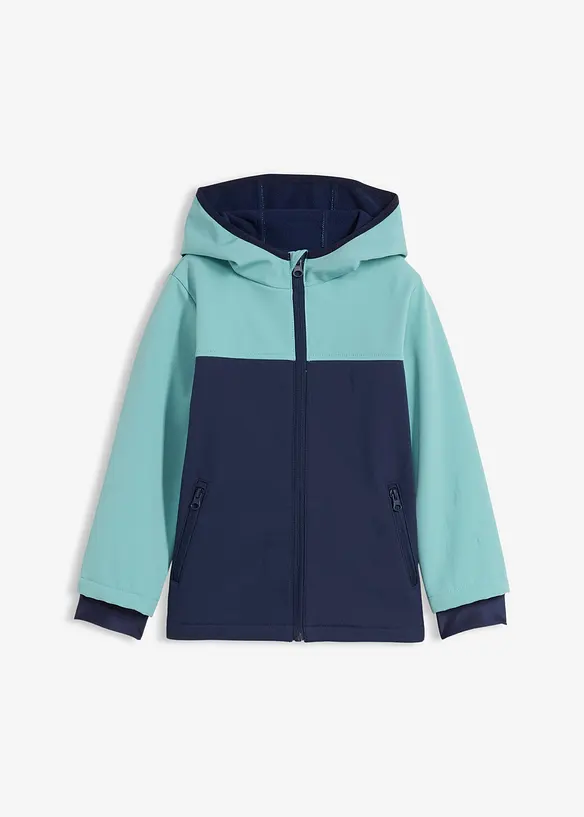 Varmende softshelljakke, vannavvisende, bonprix