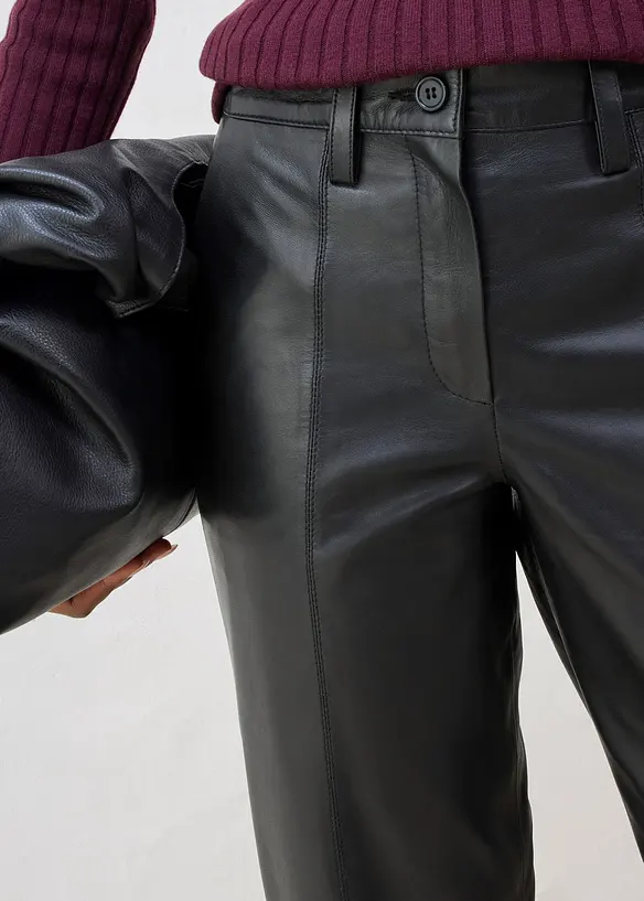 Skinnbukse i lammenappa, bonprix