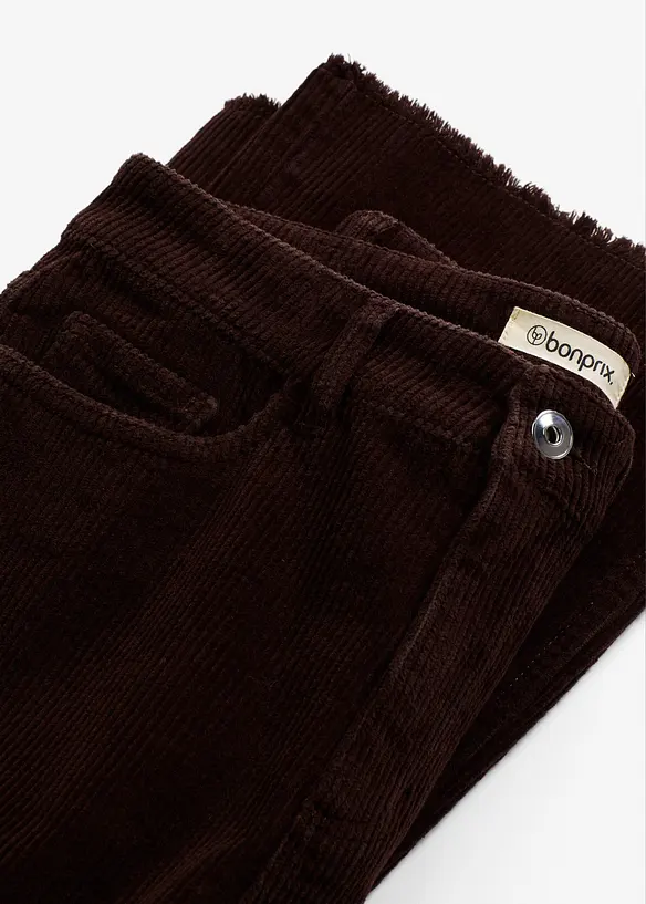 Flared cordbukse, bonprix