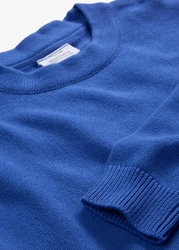 Oversized genser i 100% bomull, bonprix