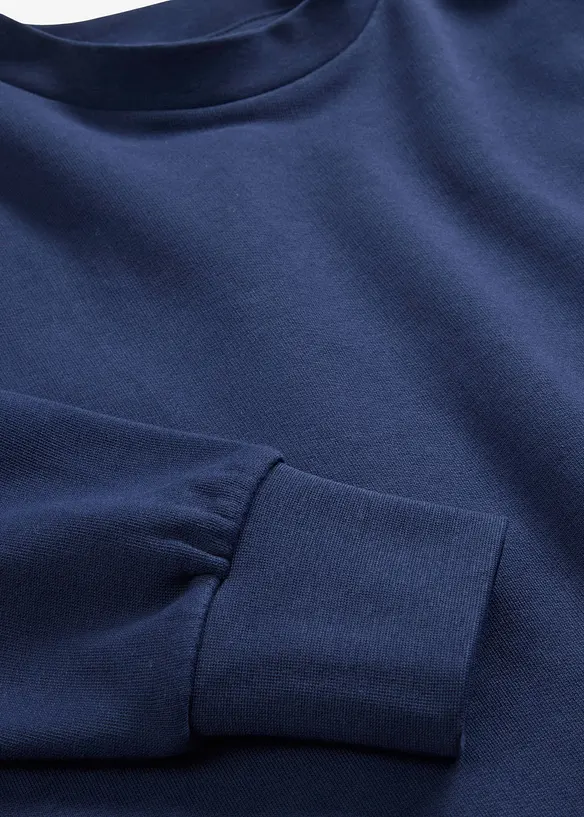 Oversized sweatshirt i 100% økologisk bomull, bonprix