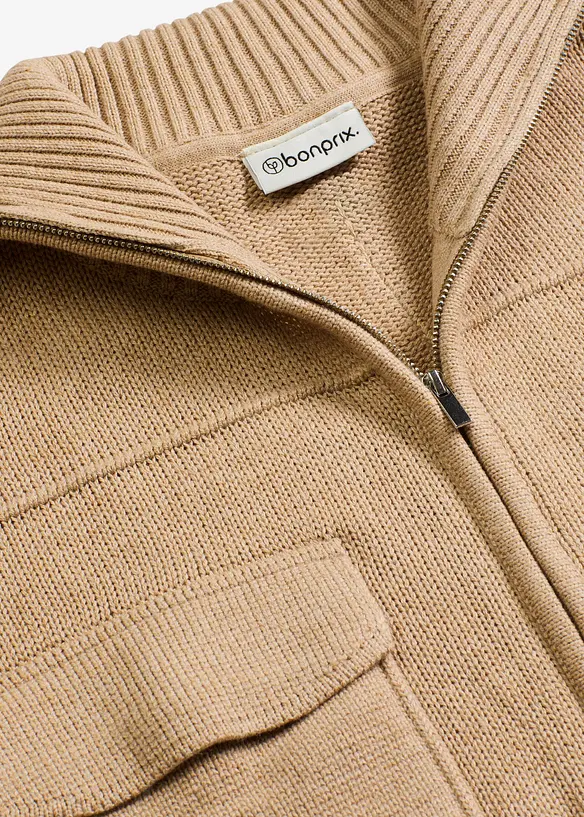 Oversized strikkejakke, bonprix