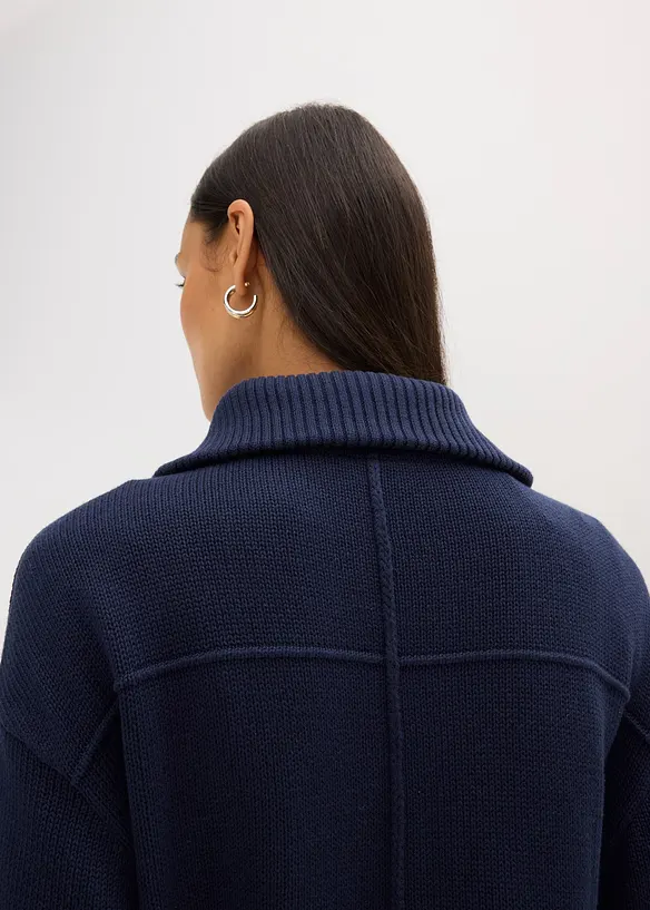 Oversized strikkejakke, bonprix