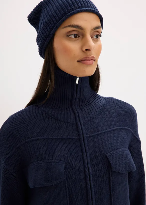 Oversized strikkejakke, bonprix