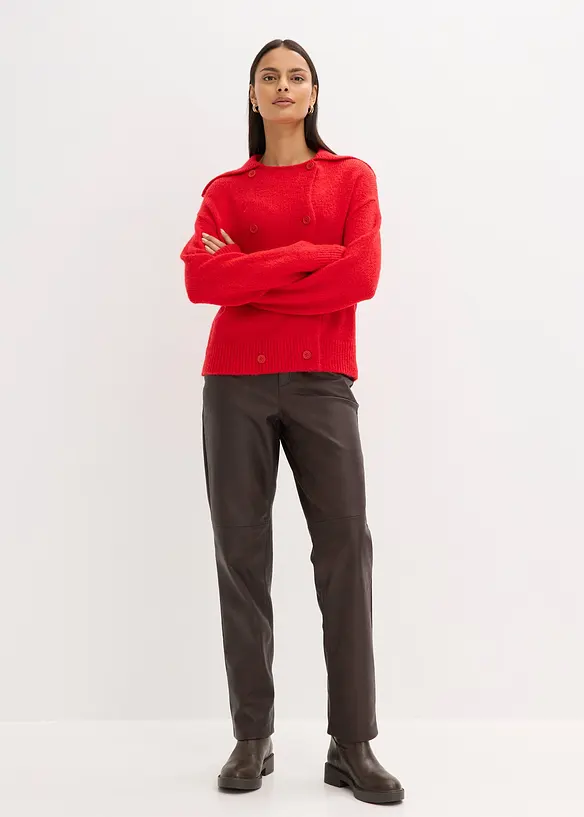 Grovstrikket cardigan, bonprix