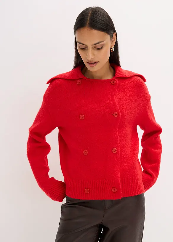 Grovstrikket cardigan, bonprix