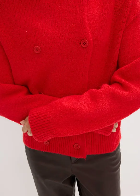 Grovstrikket cardigan, bonprix