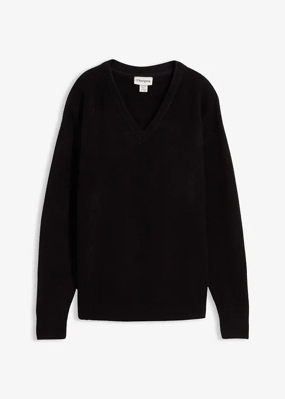 Oversized strikkegenser, bonprix