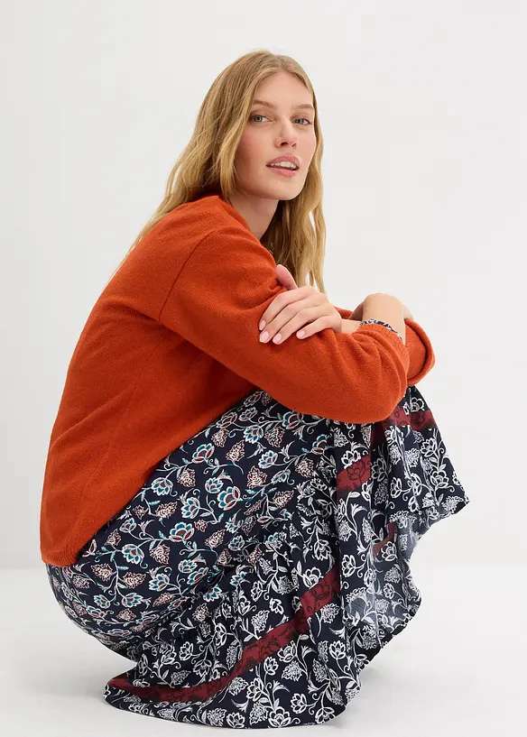 Finstrikket cardigan, bonprix