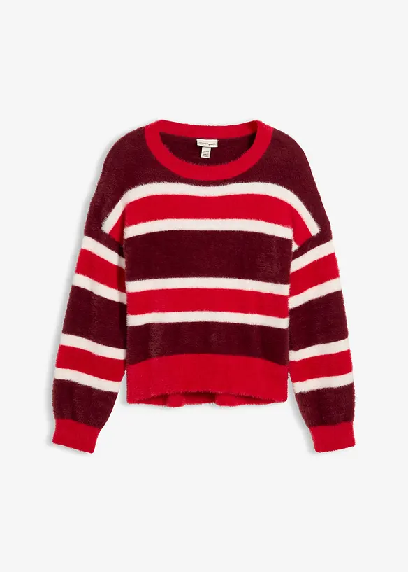 Oversized strikkegenser, bonprix