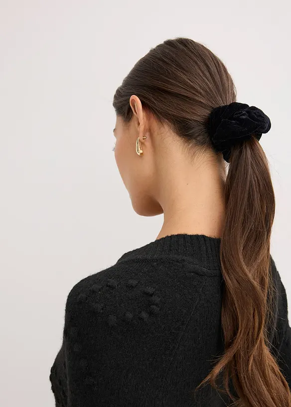 Cardigan med hullmønster, bonprix