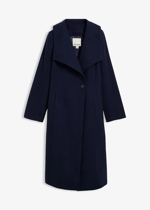 Kåpe av imitert ull, bonprix