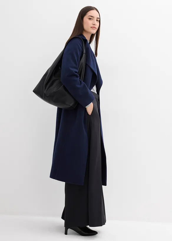 Kåpe av imitert ull, bonprix