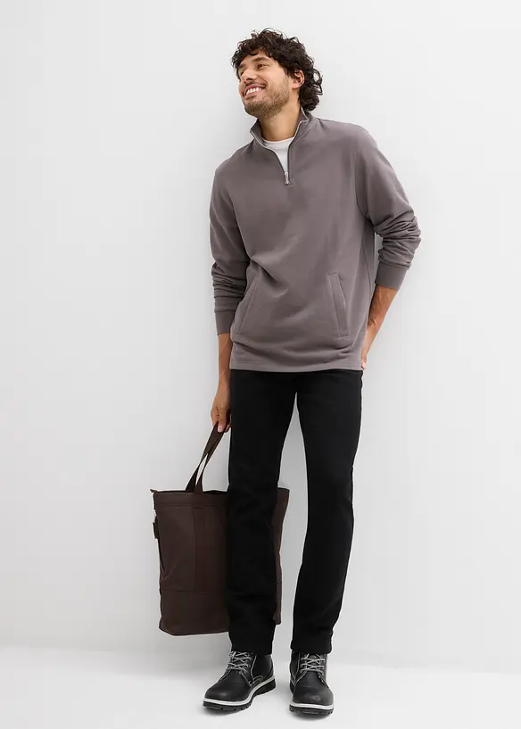 Sweatshirt i 100% økologisk bomull, bonprix
