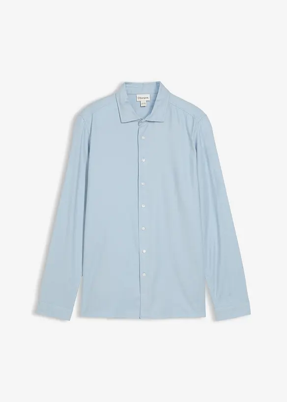 Skjorte i fin flanell av 100% bomull, Slim Fit, bonprix