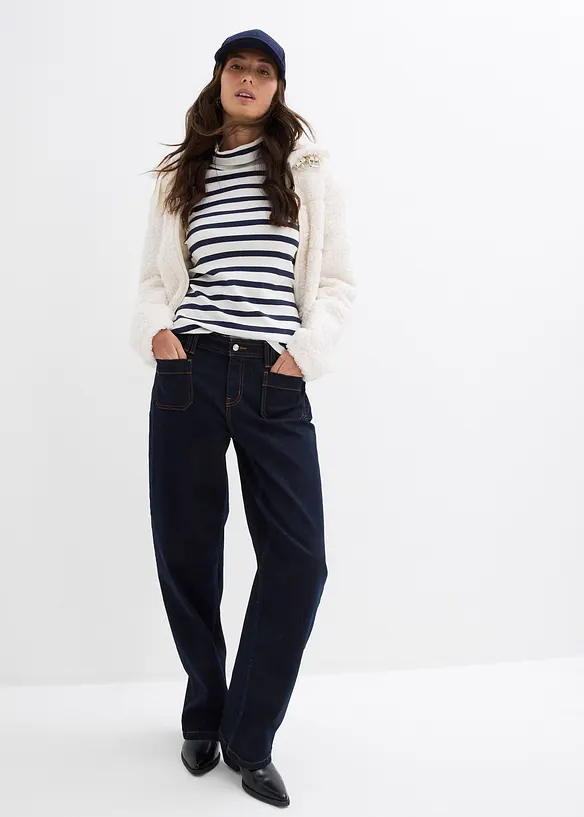 Straight-jeans Mid Waist, bonprix