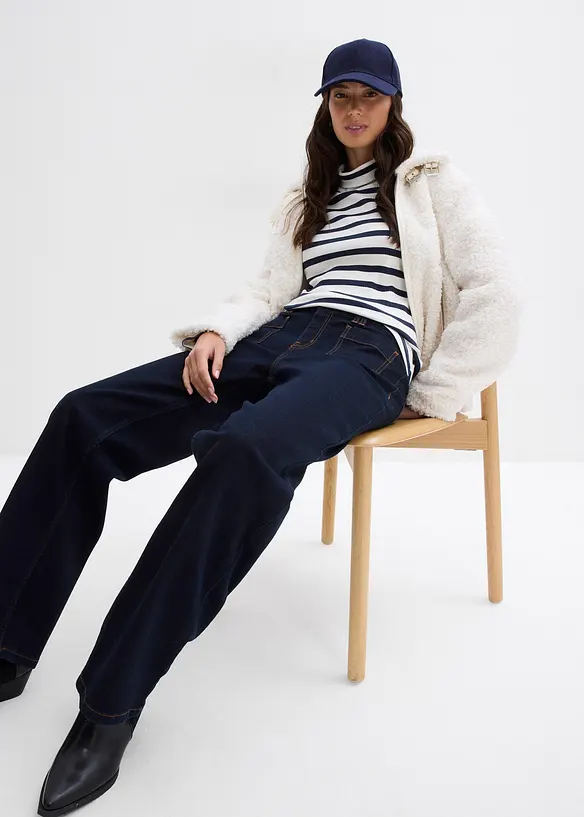 Straight-jeans Mid Waist, bonprix