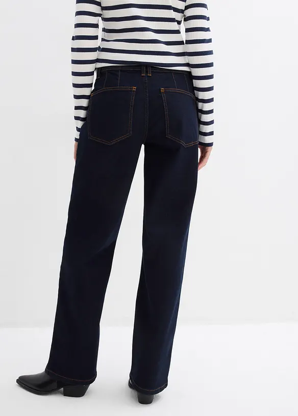 Straight-jeans Mid Waist, bonprix