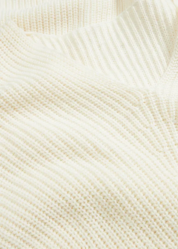 Oversized genser med ull, bonprix