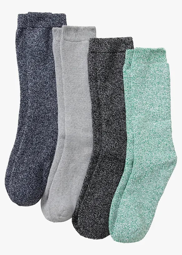 Termo-frottésokker (4-pack), bonprix