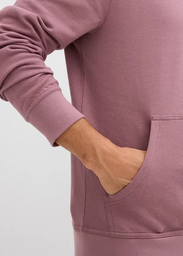 Hettegenser i 100% bomull, bonprix
