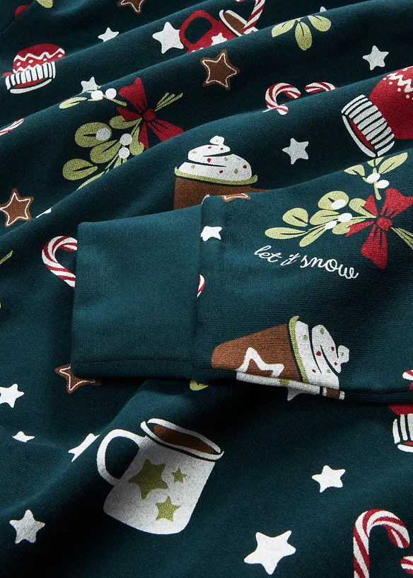 Jule-sweatkjole, bonprix