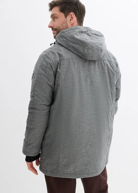Vanntett funksjonsparkas med mykt fleecefôr, bonprix