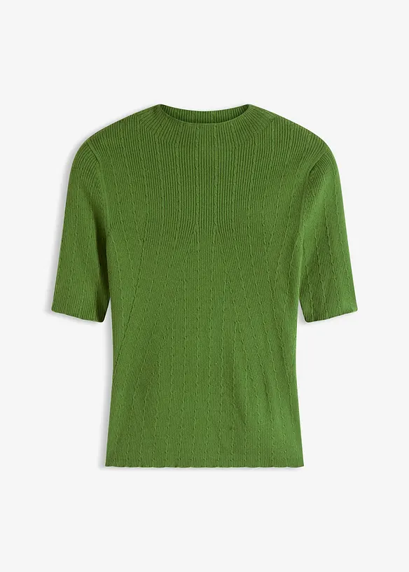 Ribbestrikket genser, bonprix