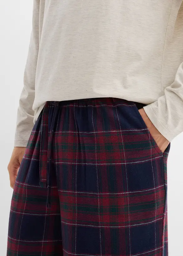 Pyjamas i myk bomull, bonprix